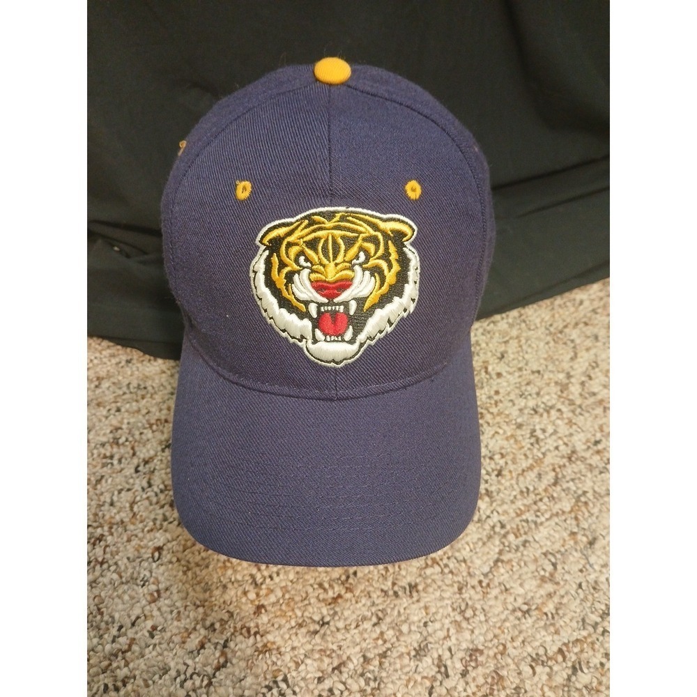 LSU Tigers Hat Zephyr Fitted Cap Purple Size 7 1/4 Wool Blend!!